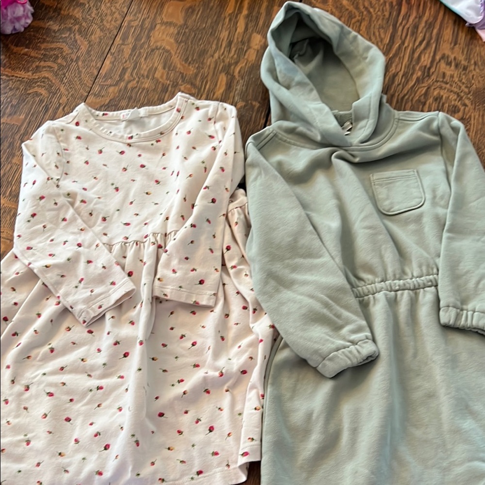 Crew Cuts 4 Kids' Floral and Hooded Dresses